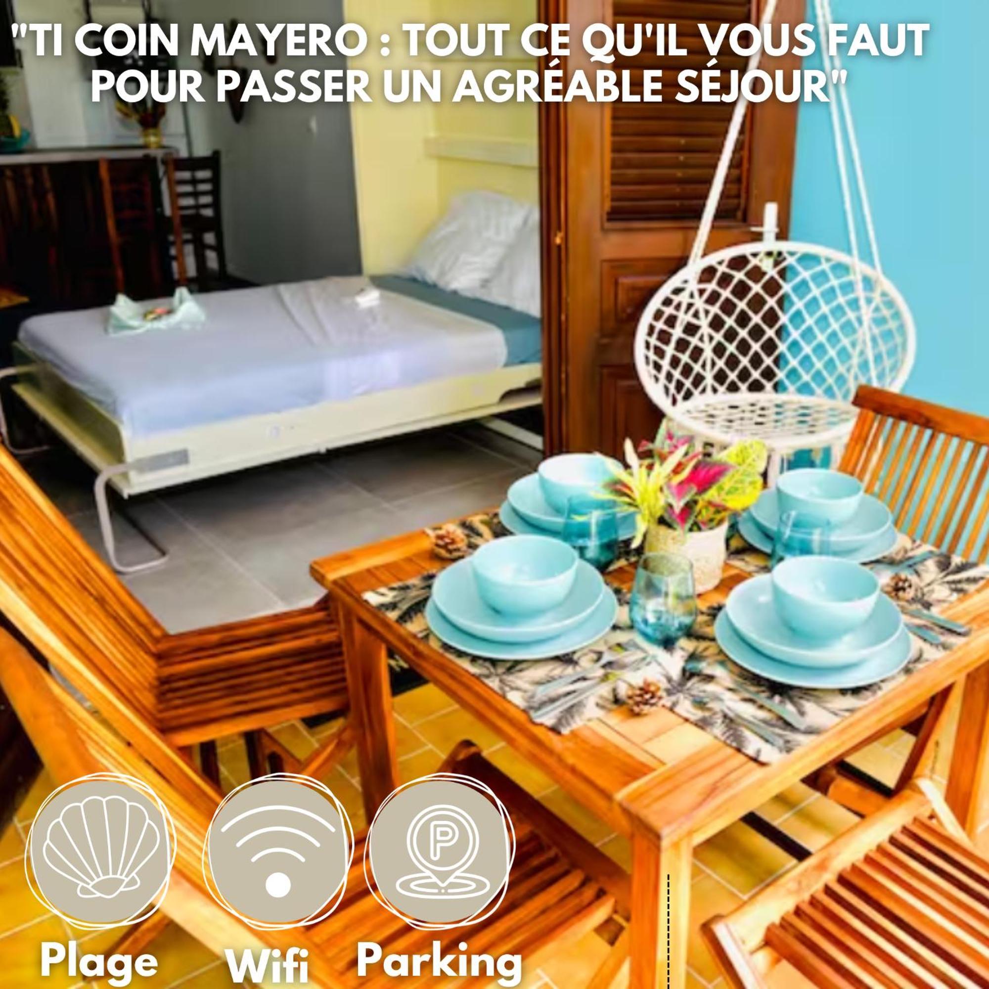 Ti Coin Mayero: Parking Free + Plage De Saint Anne Sainte-Anne Exteriör bild